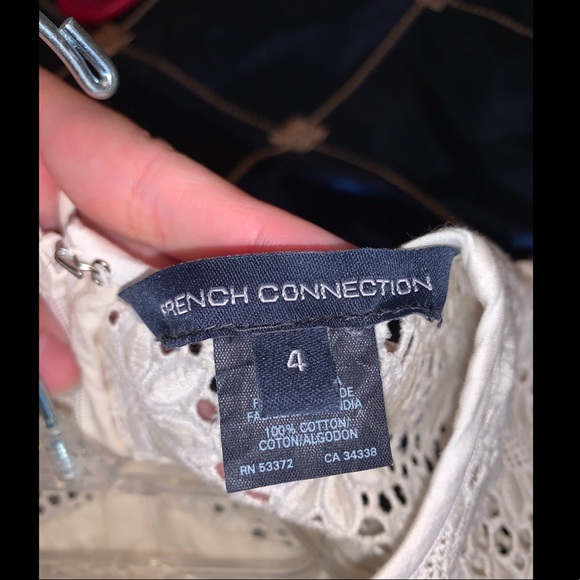 French Connection Off White Daisy Dress - Picture 6 of 8